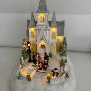 Vila de Natal Igreja Branca