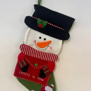 Meia Boneco de neve 50cm