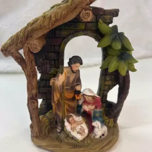 Sagrada família em resina