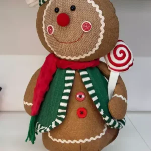 Boneco ginger com pirulito 53cm