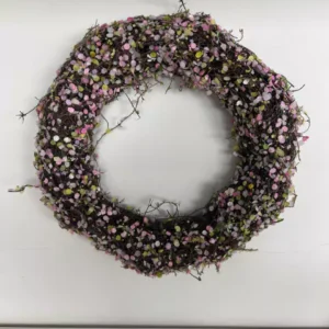 Guirlanda rústica de Páscoa 35cm