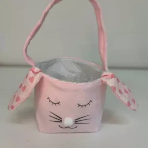 Bolsinha com alça coelho rosa 23x11x15cm