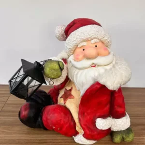 Noel sentado decorativo 32cm