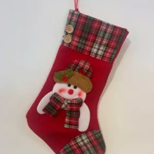 Meia Boneco de neve 44cm