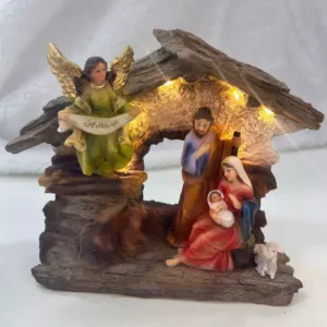 Sagrada Família gruta com luz