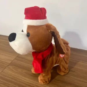 Cachorro gorro com som e mov 20cm