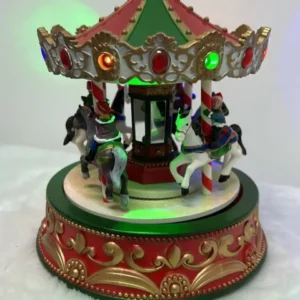 Carrossel pequeno com movimento e Led