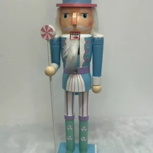 Quebra nozes azul com pirulito 38cm