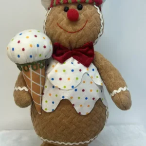 Boneco Ginger sorvete 48cm