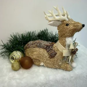 Rena natural deitada 28cm