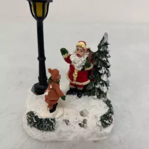 Mini vila Noel com led