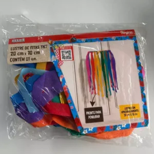 Lustre de fitas TNT 20x70cm