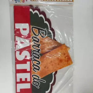 Placa de papelão Barraca do Pastel 60x26cm