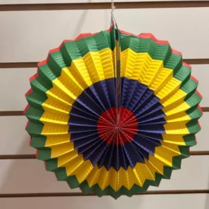 Lanterna de papel oval 30x17cm