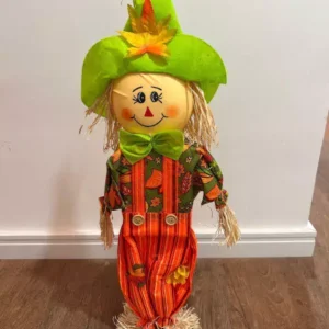 Espantalho decorativo menino 60cm