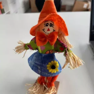 Espantalho decorativo Mafalda 23cm