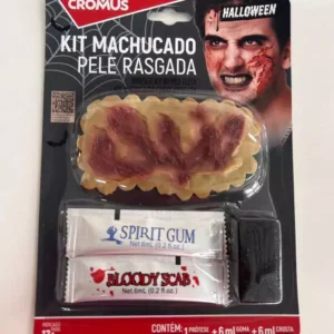 Maquiagem kit machucado pele rasgada pc com 1 unid.