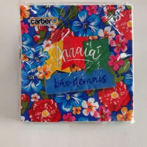 Guardanapo papel floral Arraiá Bão Demais 20fls