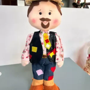 Boneco Caipirinha Domênico 42cm