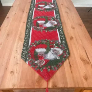 Caminho mesa Noel 180x33cm