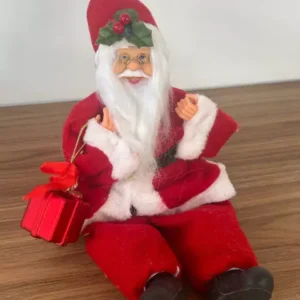 Papai Noel sentado 20cm
