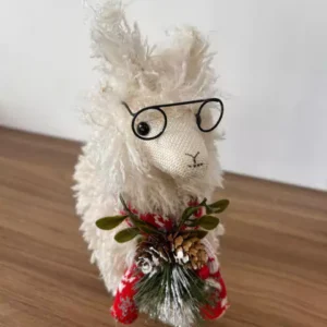 Lhama com óculos 24cm