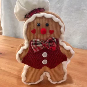 Boneco ginger em pé 27cm