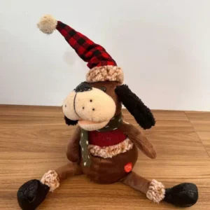 Cachorro com movimento e música 35cm