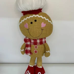 Boneco ginger em pé 37cm