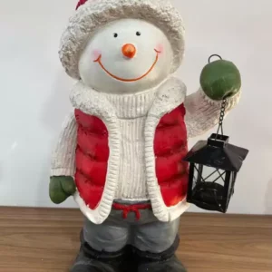 Boneco de neve decorativo 50cm