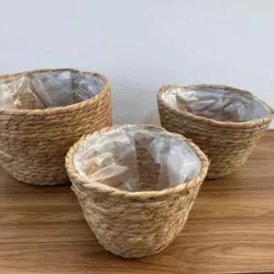 Cachepô palha 21cm pequeno