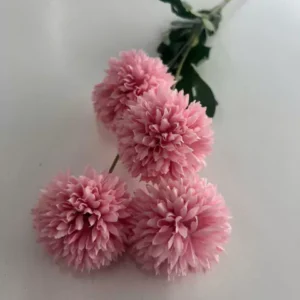 Bouquet crisântemos rosa 58cm