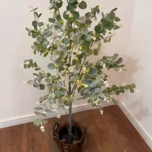 Árvore com led luz amarela 1m