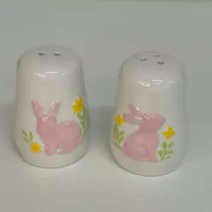 Porta condimentos porcelana 2 pçs