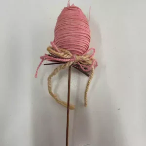 Pick de Páscoa ovo rosa