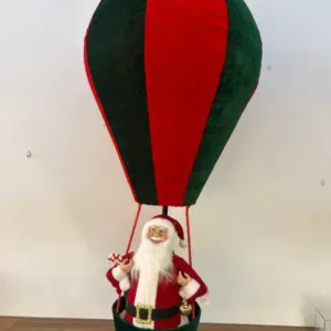 Papai Noel no balão com 1,50m
