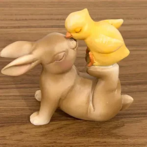 Resina Coelho com passarinho