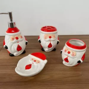 Kit lavabo Noel 4 pçs