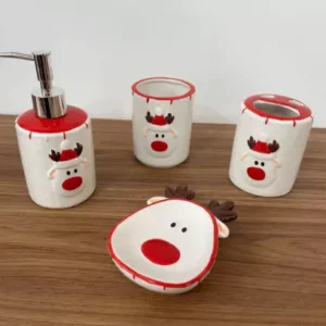 Kit lavabo Rena 4 pçs