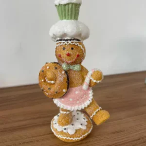 Ginger donut em resina 23cm