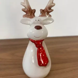 Rena decorativa porcelana 17cm