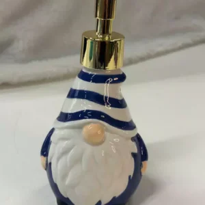 Saboneteira Noel Escandinavo listrada