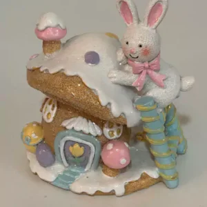 Casinha decorativa em resina 11cm