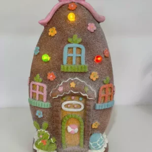 Casinha decorativa com led 40cm