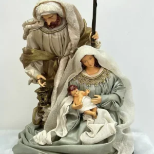 Sagrada família papel machê 45cm