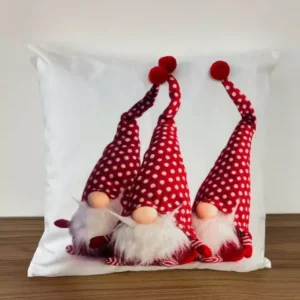 Capa de almofada Noel escandinavo 45x45cm