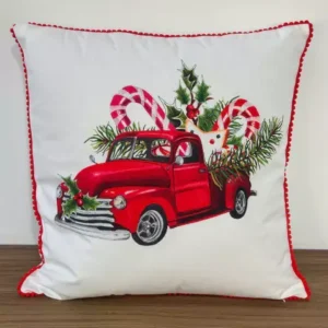 Capa de almofada Caminhonete 45x45cm