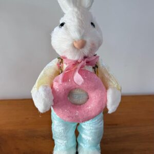 Coelho em pé com donut 37cm