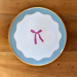 Prato raso melamina laço 25cm