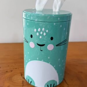 Lata Orelha verde 22,5x10,5cm